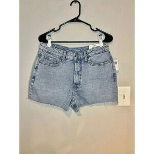 OLD NAVY NWT HIGH-RISE O.G. STRAIGHT High Rise 3” Inseam SHORTS SIZE 12 Denim
